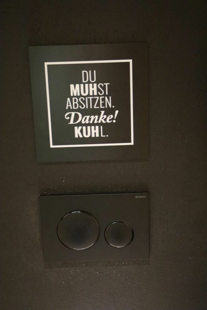 Toilette Trauffer Erlebniswelt