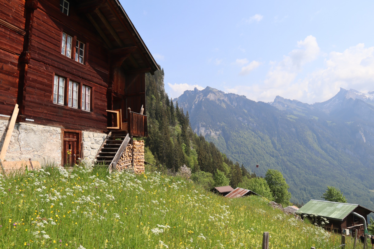 Sulwald Berg Chalet mit Aussicht